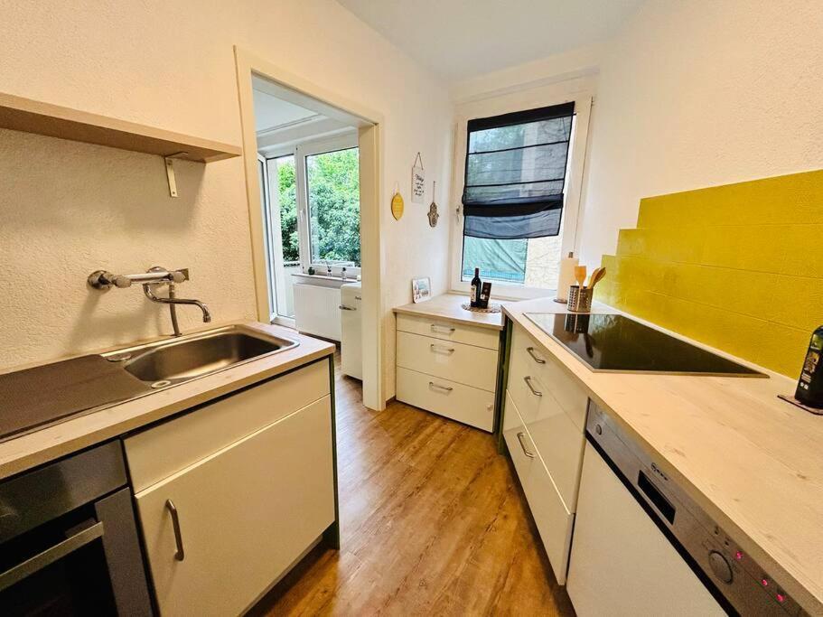 Schickes Messe Appartement Mitten In Essen Kültér fotó